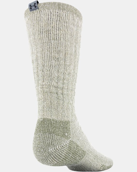 Unisex UA Charged Wool Boot Socks - 2-Pack, Brown, pdpMainDesktop image number 3